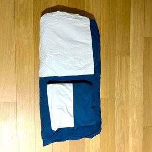 Serena & Lily Navy & White Twin Duvet & Two Standard Pillow Shams